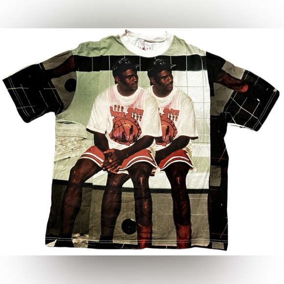 Nike Air Jordan Flight Heritage Michael Jordan T-Shirt Size Large - Picture 1 of 8